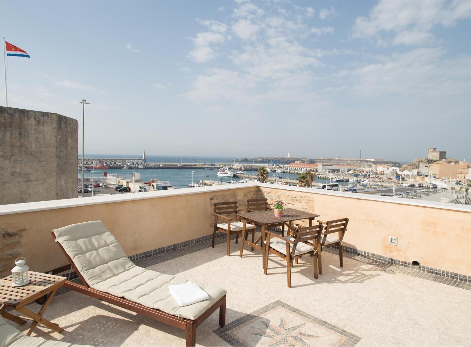 Puerta La Mar Daire Tarifa Oda fotoğraf